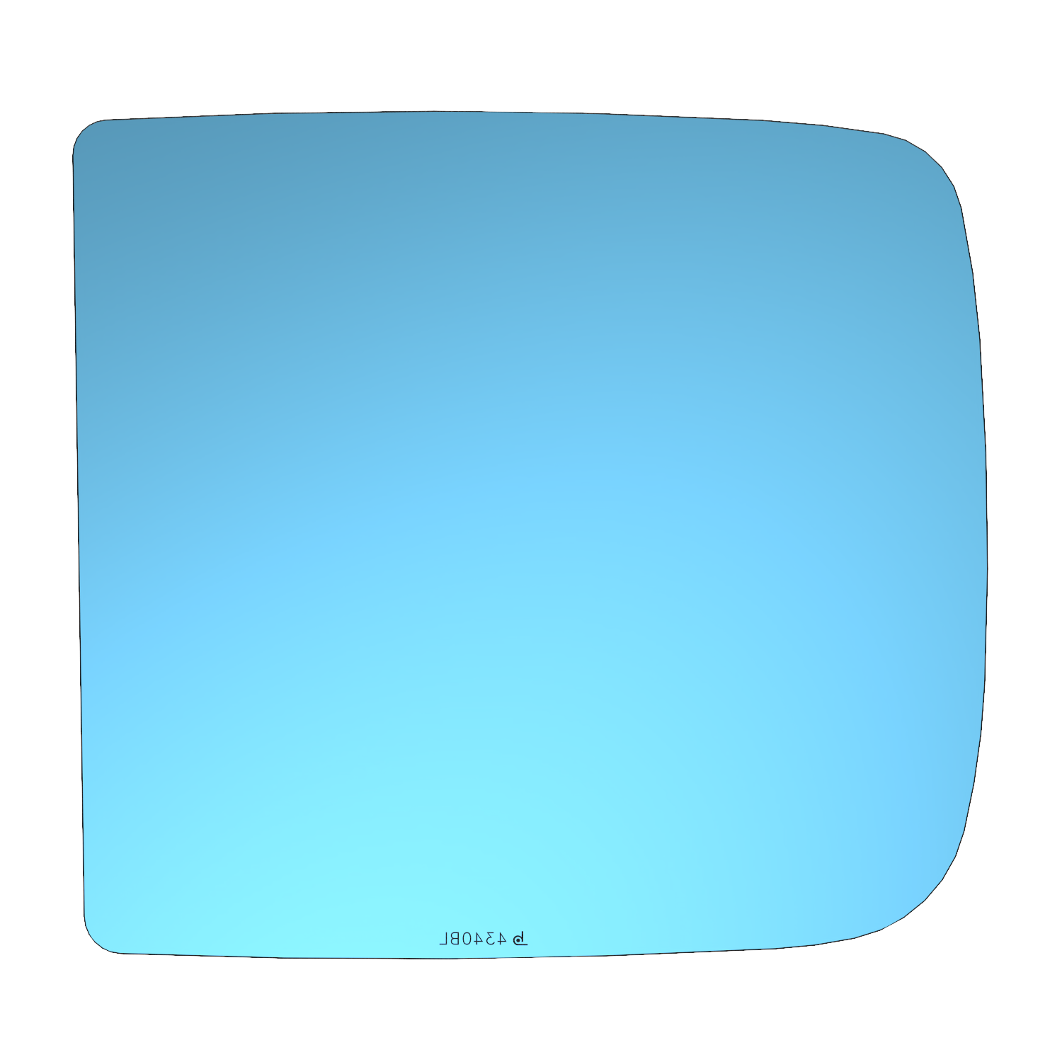 CLARI-BLU SIDE VIEW MIRROR